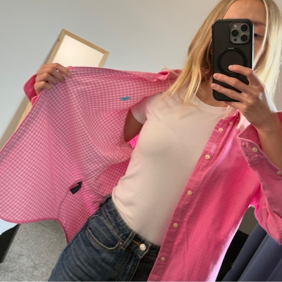 Ralph Lauren Vibrant Pink Casual Shirt, size:L, 100% cotton - Picture 6 of 17